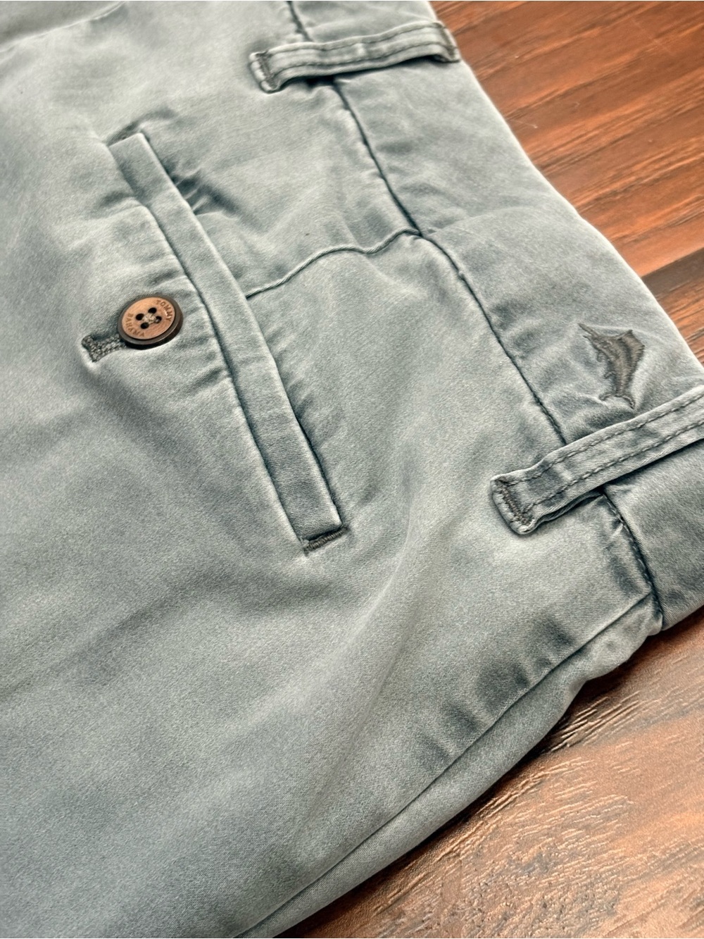 Tommy Bahama Gray Chino Pants Men’s 32x30 Straight Casual Stretch - Picture 4 of 6